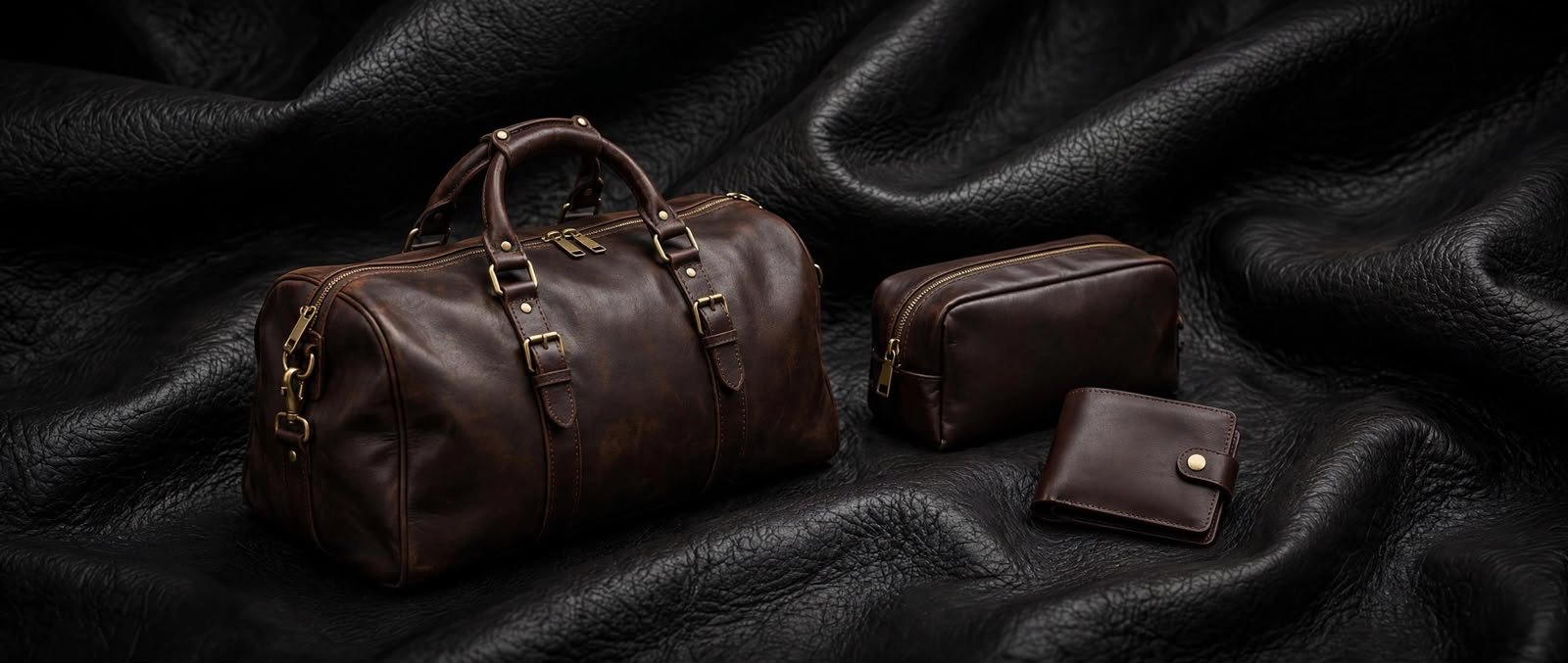 Original Buff Leather · Vintage Finish · Travel Ready